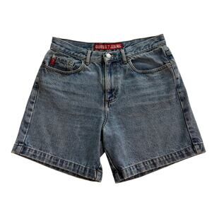 Guess Jeans women Vintage Cotton 5 Inch Denim Shorts Size 29